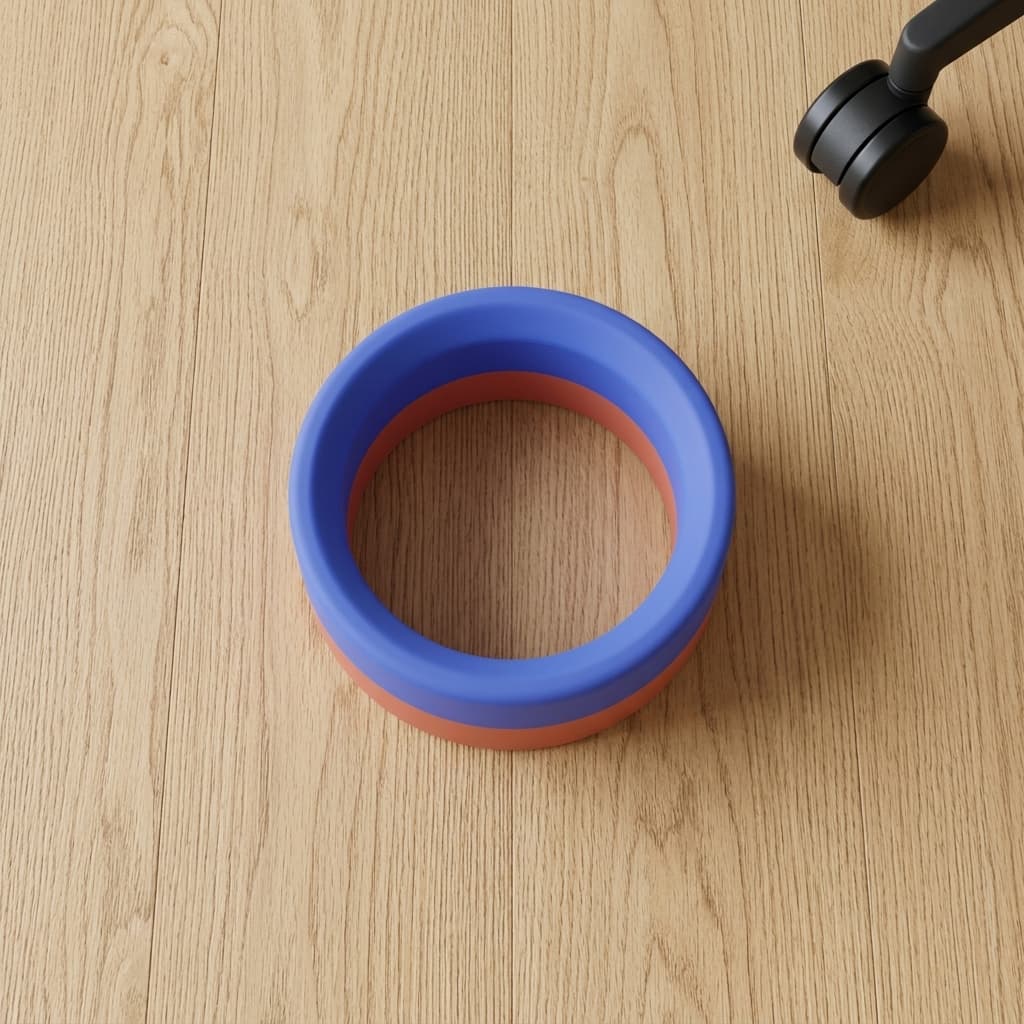 Orbit on a chair caster
